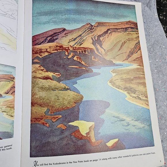 How To Do Water Colors Materials to Use and How to Paint with Watercolors #5 Vtg - Picture 13 of 16